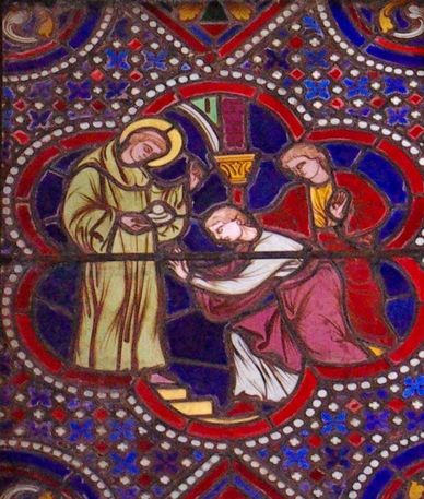 St Bernard fait plier le duc d'Aquitaine