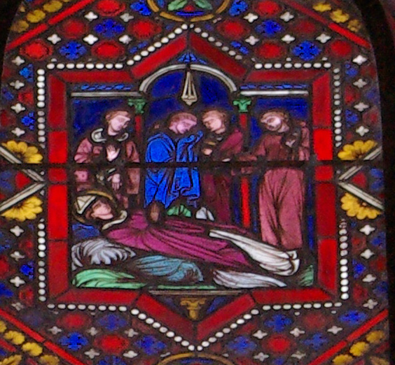 St Martin meurt entouré de ses disciples