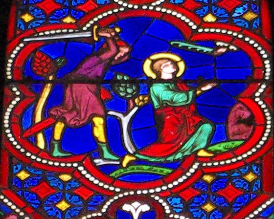 Saint Pons est décapité et reçoit la palme du martyr