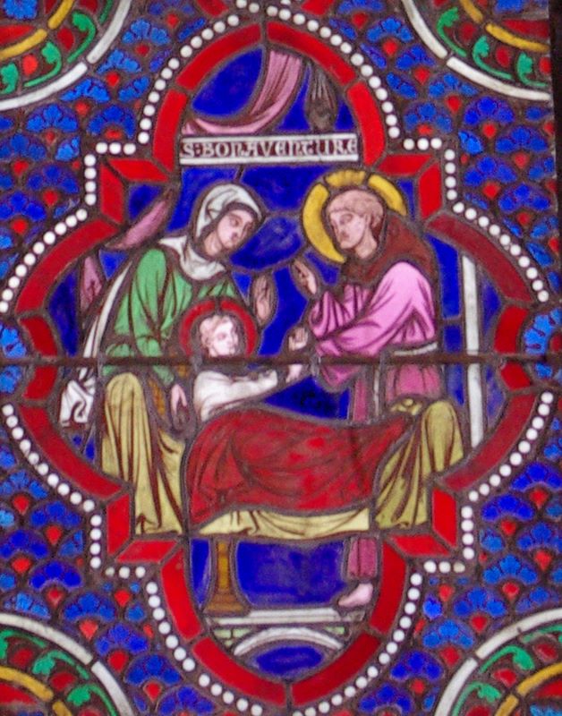 Enfant, Bonaventure est guéri par Saint François d'Assise